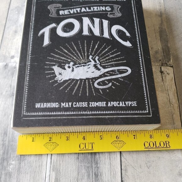 Halloween Tonic Wood Sign - 8'x10" - Picture 4 of 5